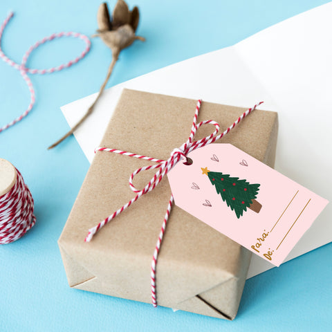 Etiquetas de Navidad Descargables