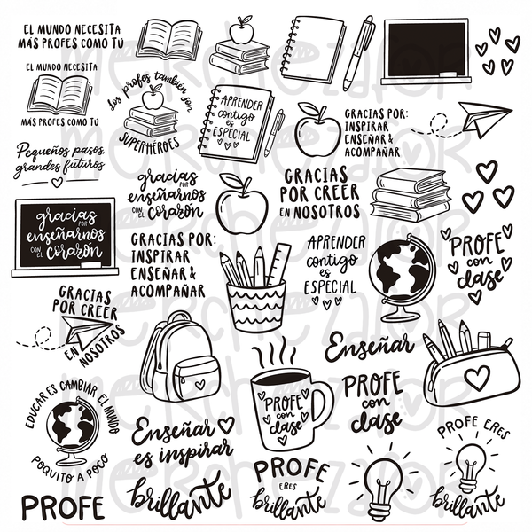 PACK SVG PARA PROFES