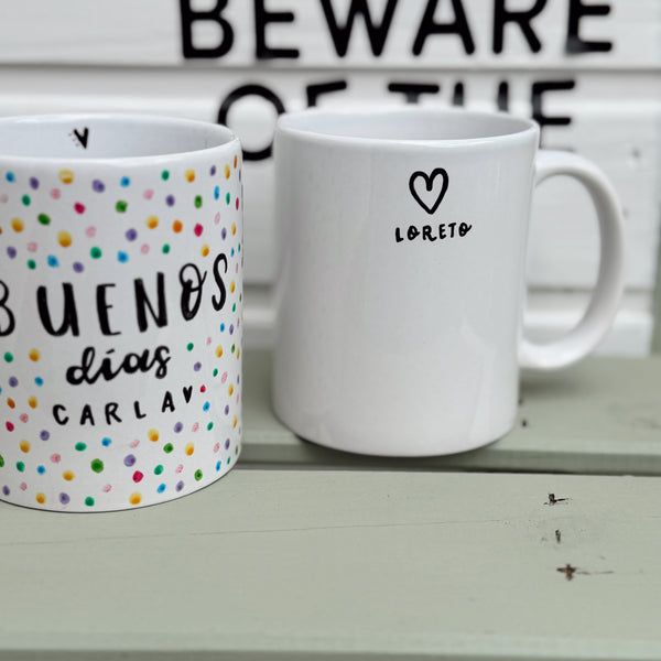 Taza Personalizada Buenos Días