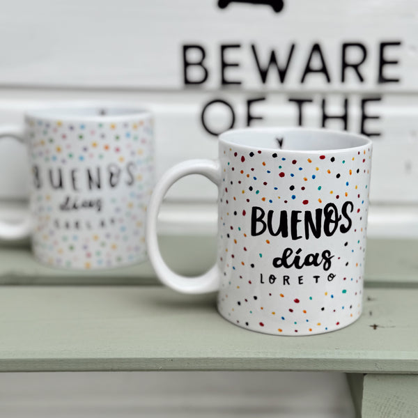 Taza Personalizada Buenos Días