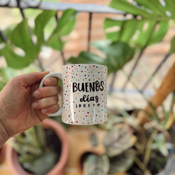 Taza Personalizada Buenos Días