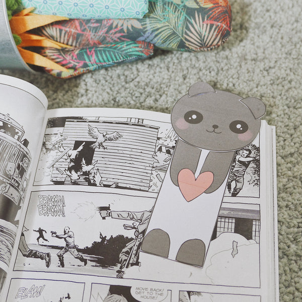 Descargable Puntos de Libro (animales)