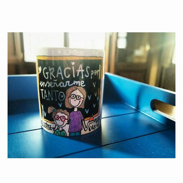 Taza personalizada profe