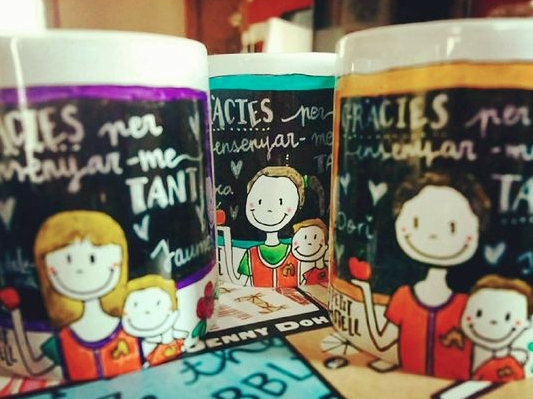 Taza personalizada profe