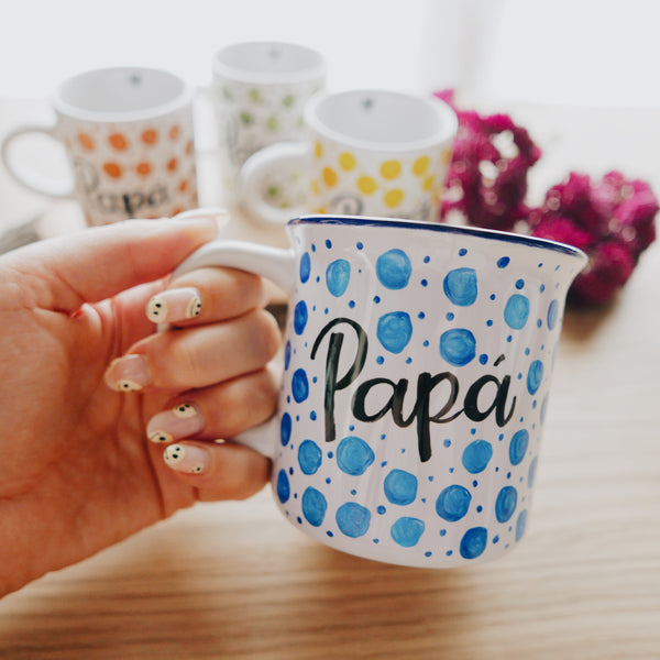 Taza Color Personalizada con Nombre