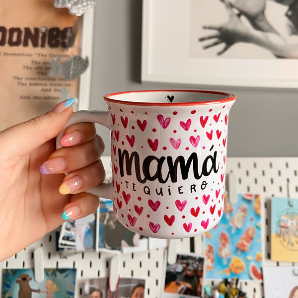 Taza Te Quiero con nombre