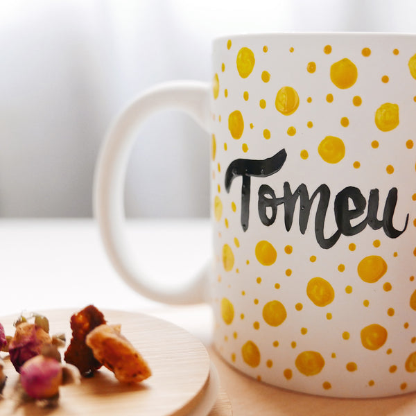 Taza Té Personalizada con Nombre