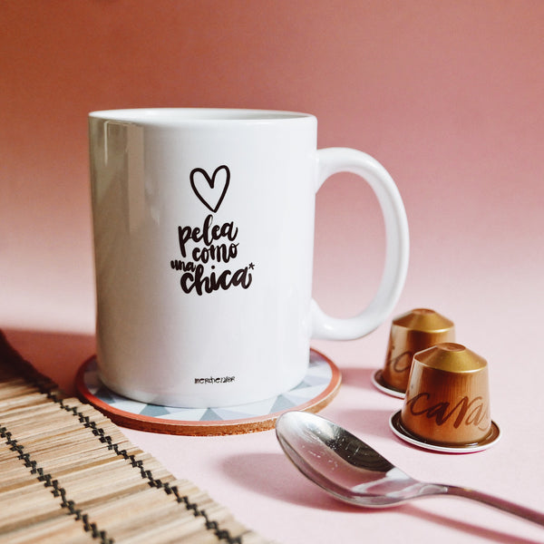 Taza - Pelea como una chica