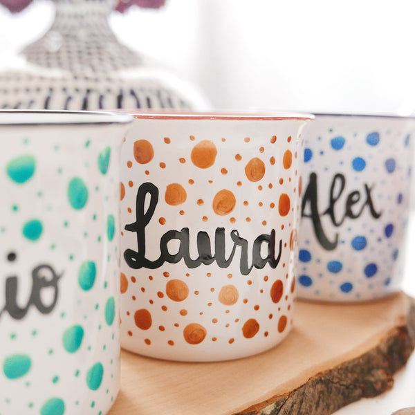 Taza Color Personalizada con Nombre