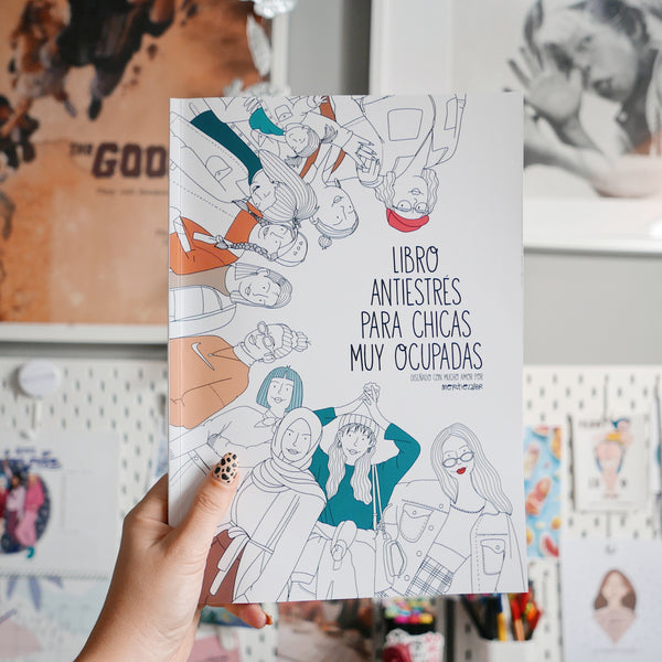 Libro Antiestrés para chicas muy ocupadas