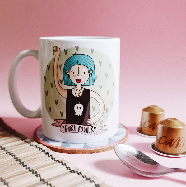 Taza - Pelea como una chica