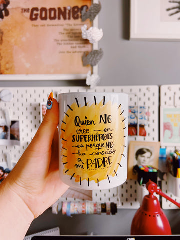 Taza Superhéroe Papá
