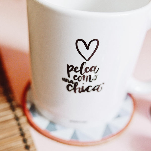 Taza - Pelea como una chica